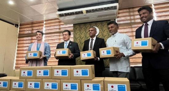 Japan Donates USD 500,000 in Hygiene Kits